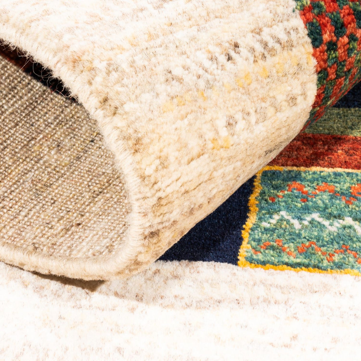 Gabbeh Rug - Loribaft Perser - Royal - 114 x 85 cm - multicolored