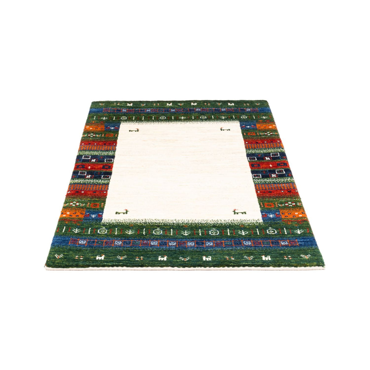 Gabbeh Rug - Loribaft Perser - Royal - 132 x 83 cm - multicolored