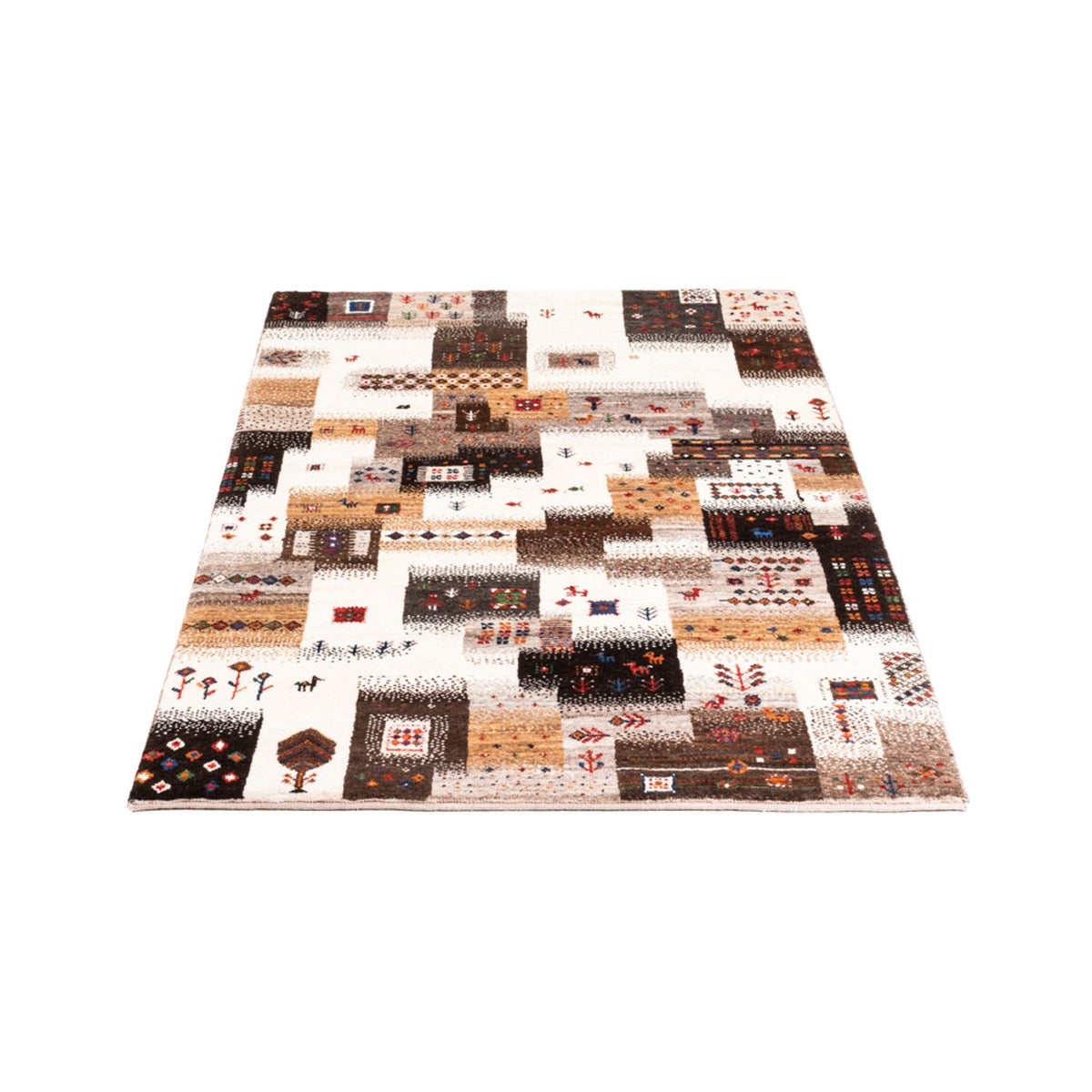 Gabbeh Rug - Loribaft Perser - Royal - 147 x 85 cm - grey