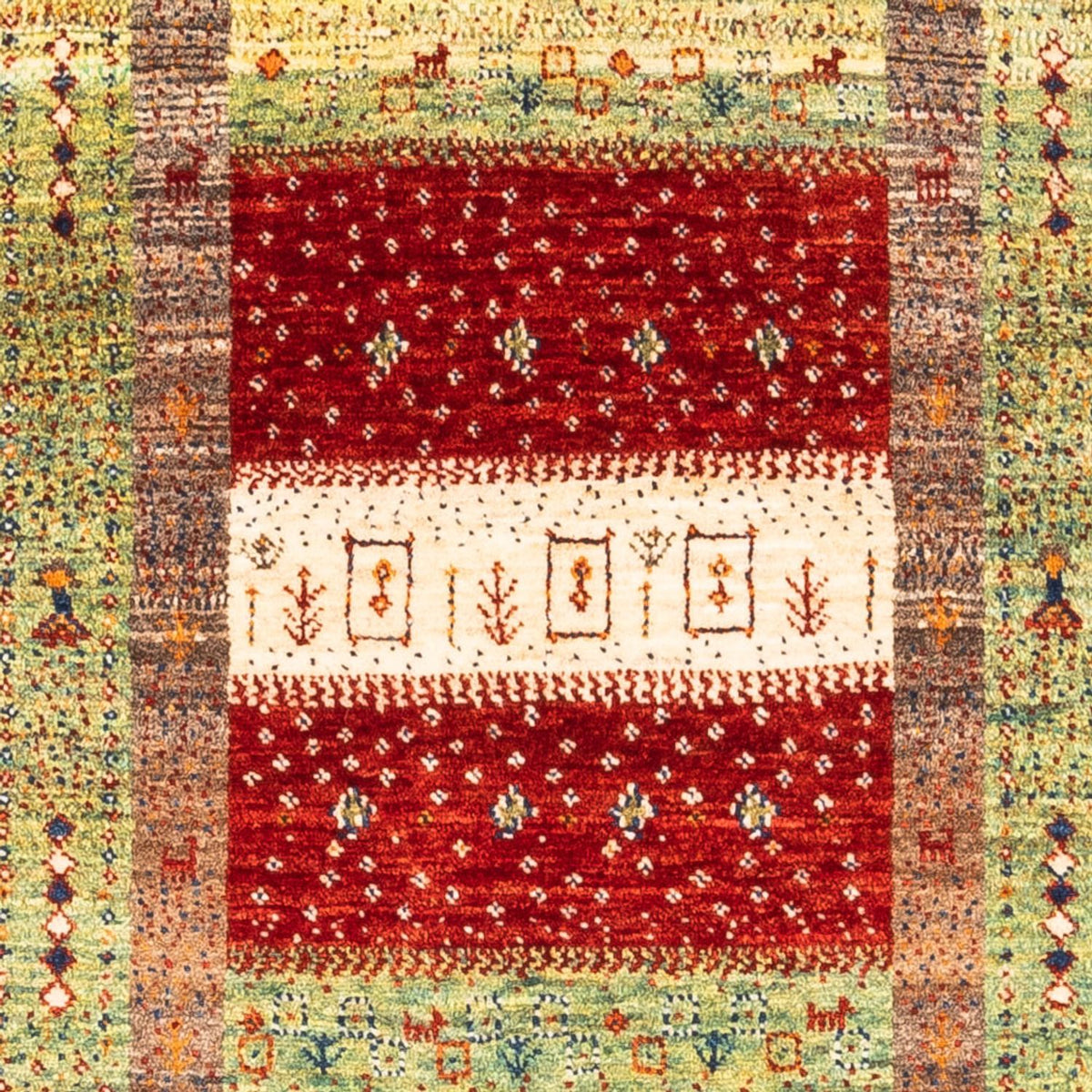 Gabbeh Rug - Loribaft Perser - Royal - 145 x 90 cm - multicolored