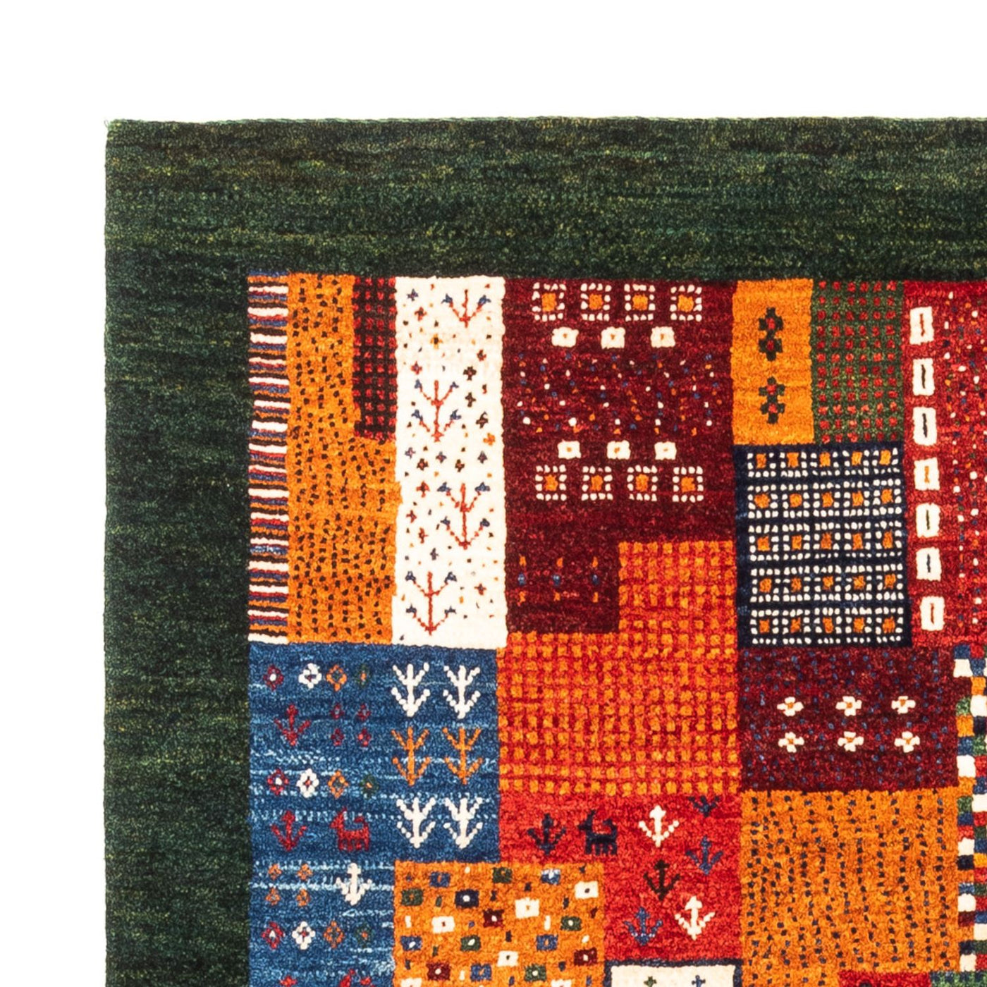 Loribaft Rug 130x122cm - Perserteppich Wollteppich