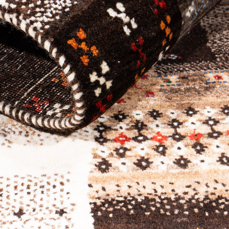 Gabbeh Rug - Loribaft Perser - Royal - 126 x 85 cm - grey