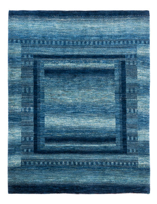 Gabbeh Rug - Loribaft Perser - Royal - 198 x 158 cm - blue