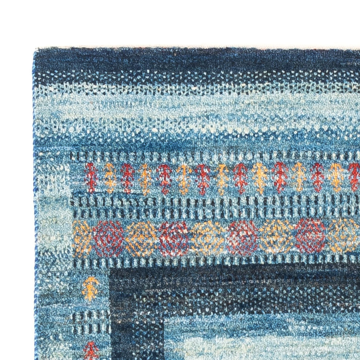 Gabbeh Rug - Loribaft Perser - Royal - 128 x 78 cm - blue