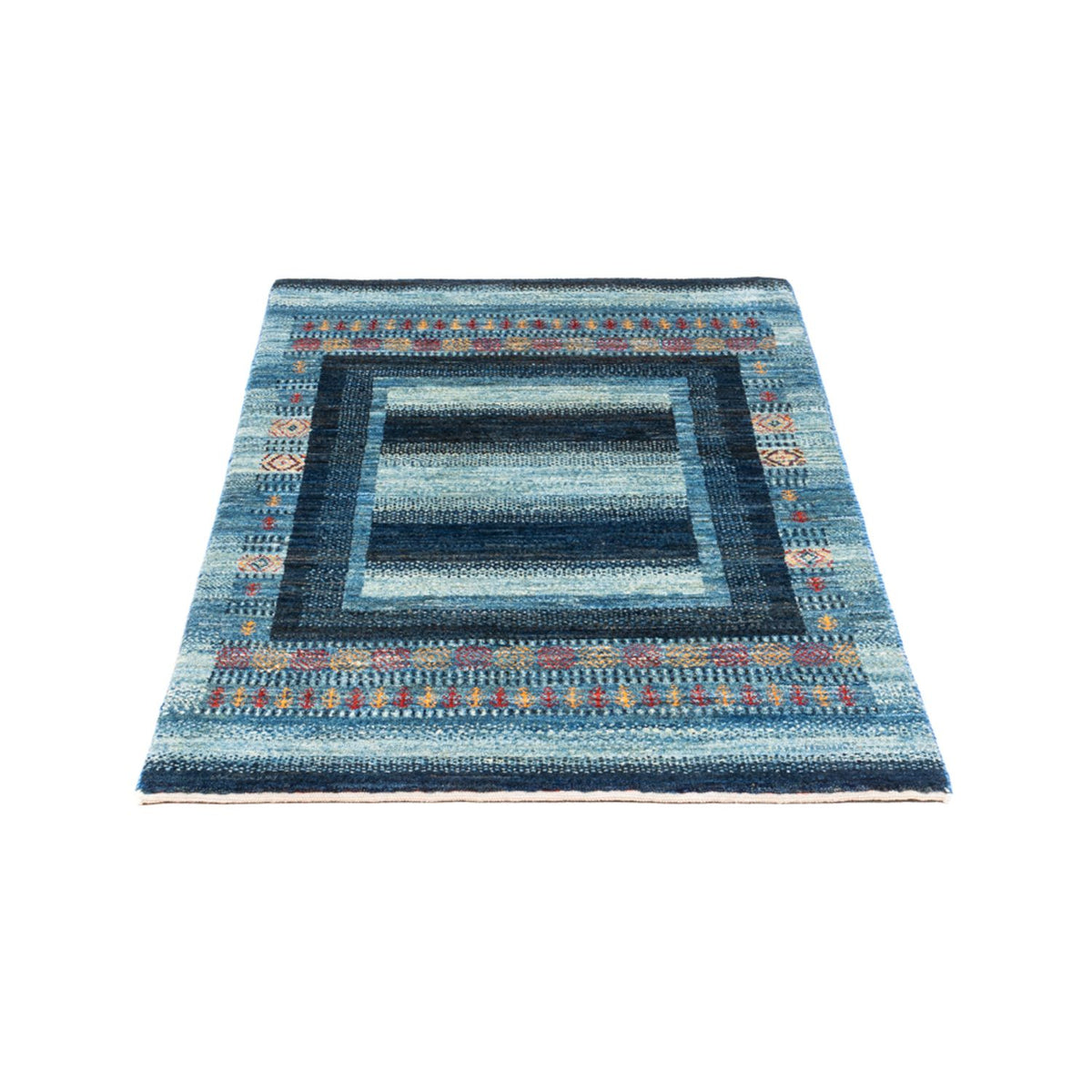 Gabbeh Rug - Loribaft Perser - Royal - 128 x 78 cm - blue