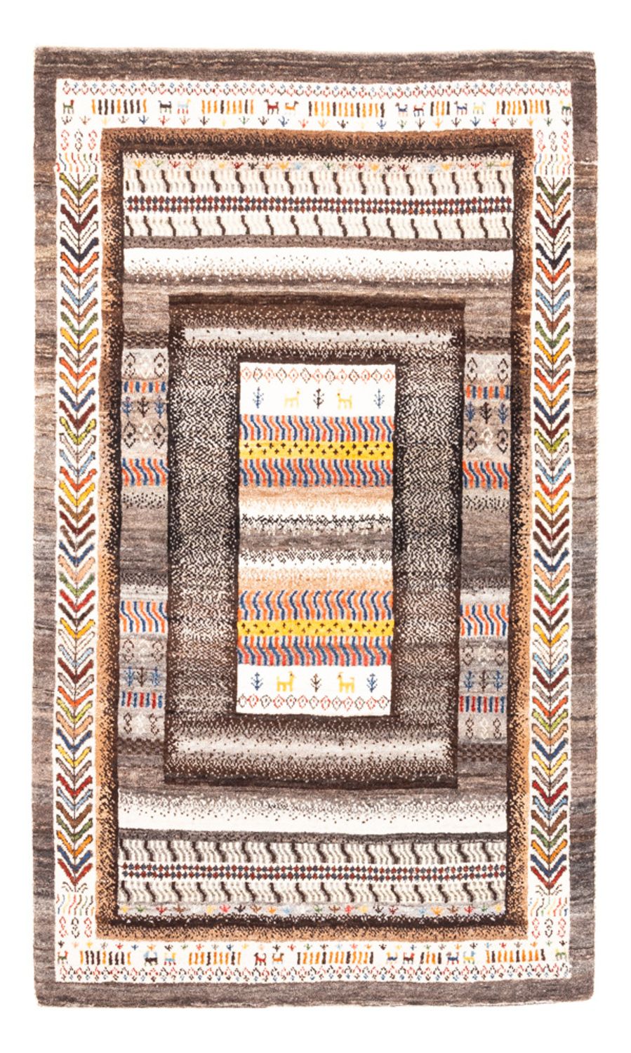 Gabbeh Rug - Loribaft Perser - Royal - 158 x 100 cm - multicolored