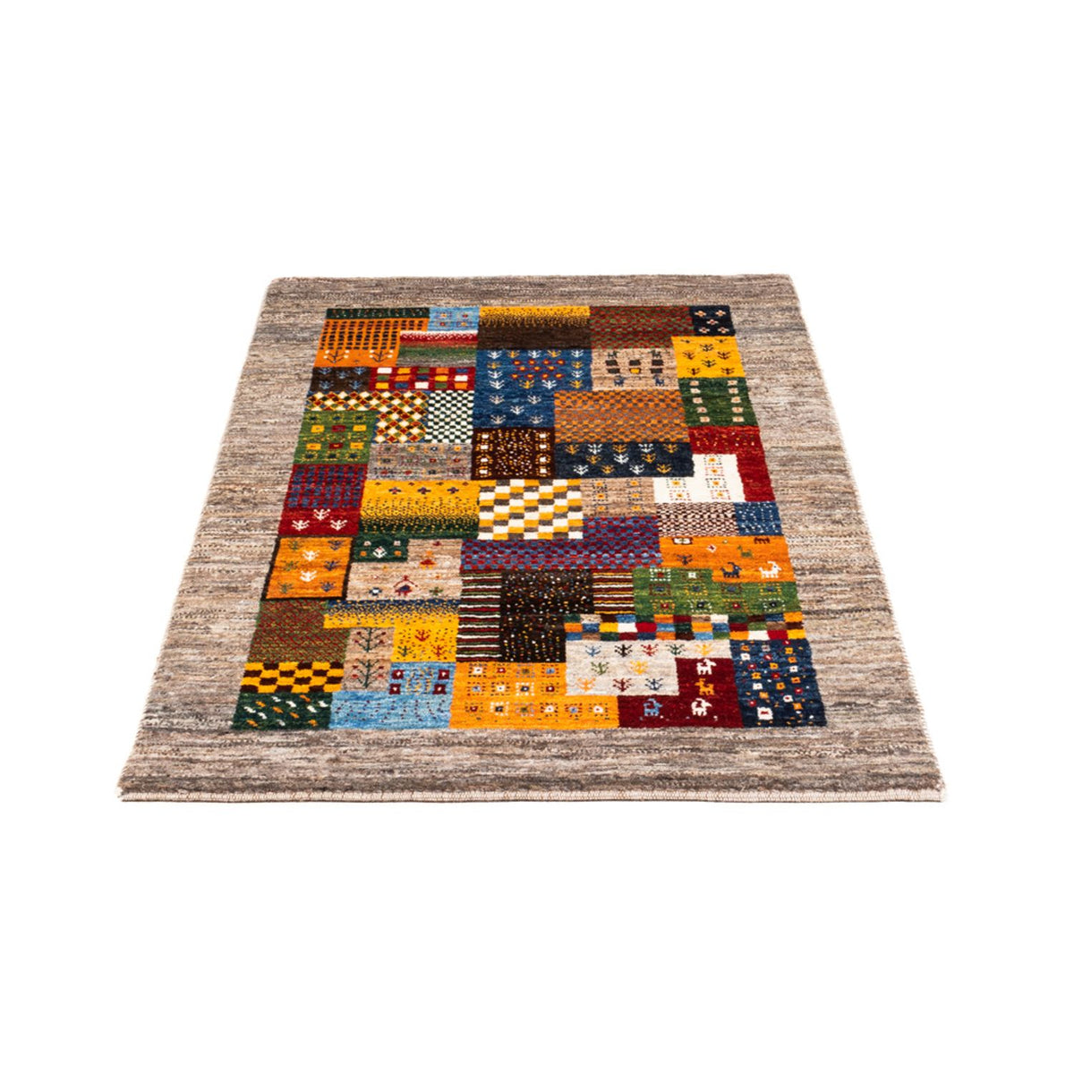 Gabbeh Rug - Loribaft Perser - Royal - 138 x 84 cm - multicolored