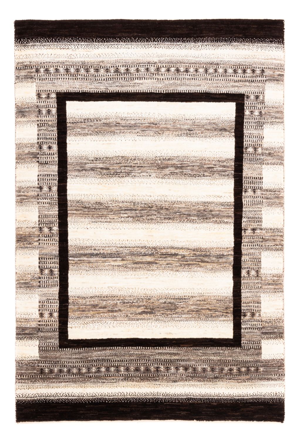 Gabbeh Rug - Loribaft Perser - Royal - 194 x 133 cm - natural