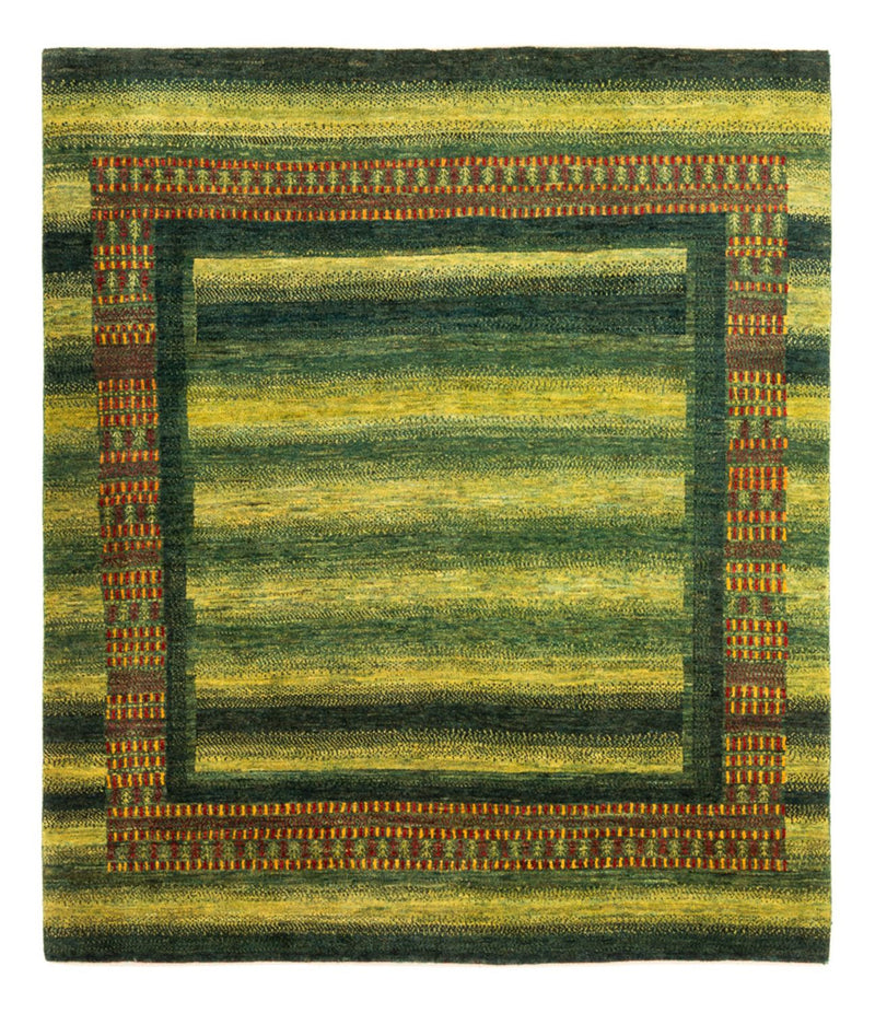 Gabbeh Rug - Loribaft Perser - Royal - 192 x 165 cm - green