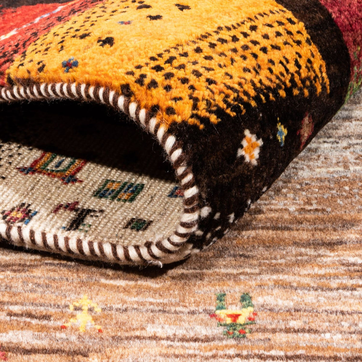 Gabbeh Rug - Loribaft Perser - Royal - 214 x 156 cm - multicolored