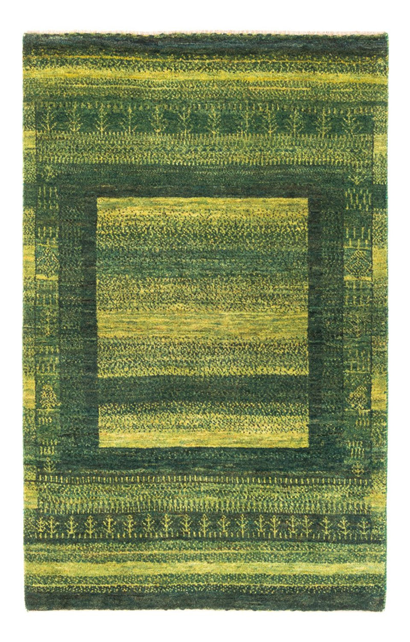Gabbeh Rug - Loribaft Perser - Royal - 150 x 97 cm - green