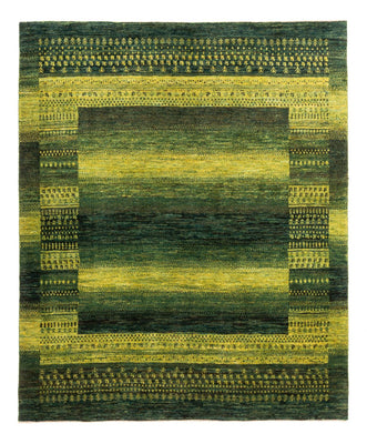 Gabbeh Rug - Loribaft Perser - Royal - 196 x 165 cm - green