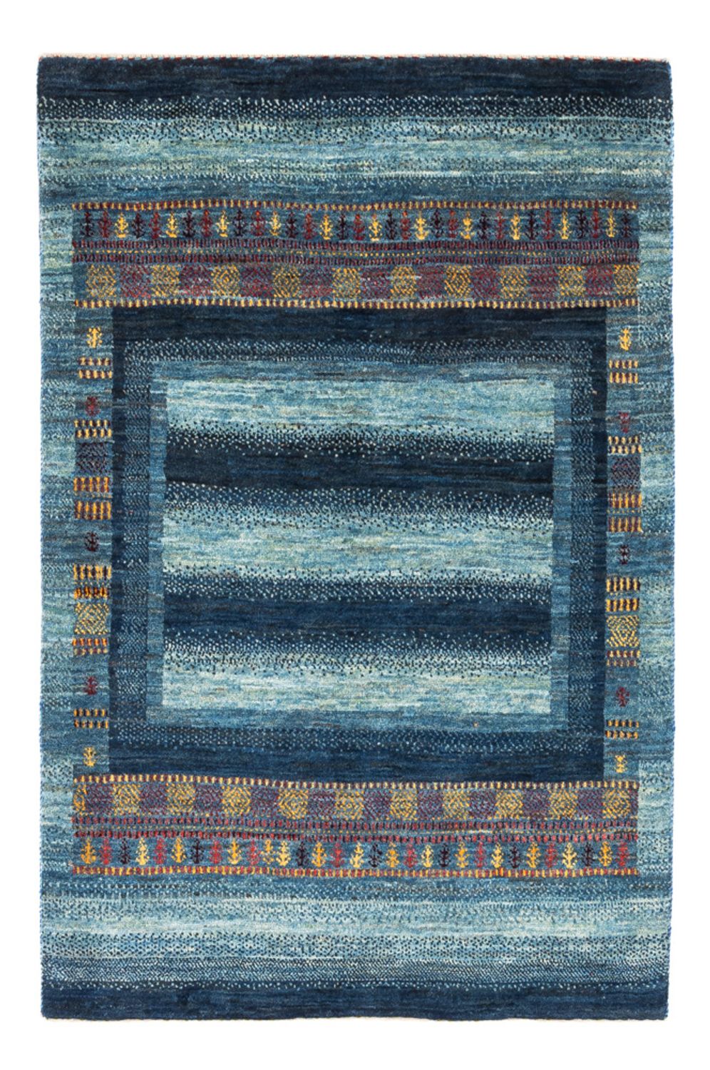 Gabbeh Rug - Loribaft Perser - Royal - 132 x 90 cm - multicolored