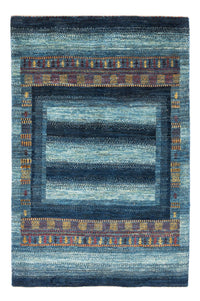Gabbeh Rug - Loribaft Perser - Royal - 132 x 90 cm - multicolored
