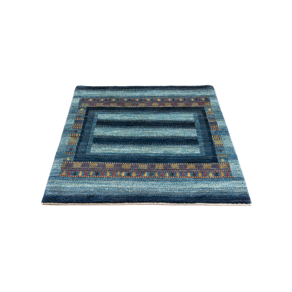 Gabbeh Rug - Loribaft Perser - Royal - 132 x 90 cm - multicolored