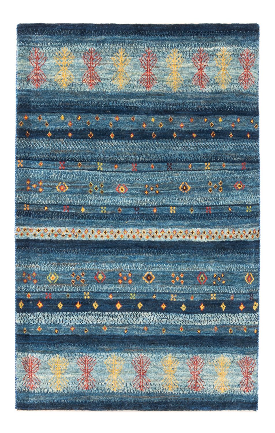 Gabbeh Rug - Loribaft Perser - Royal - 129 x 84 cm - multicolored