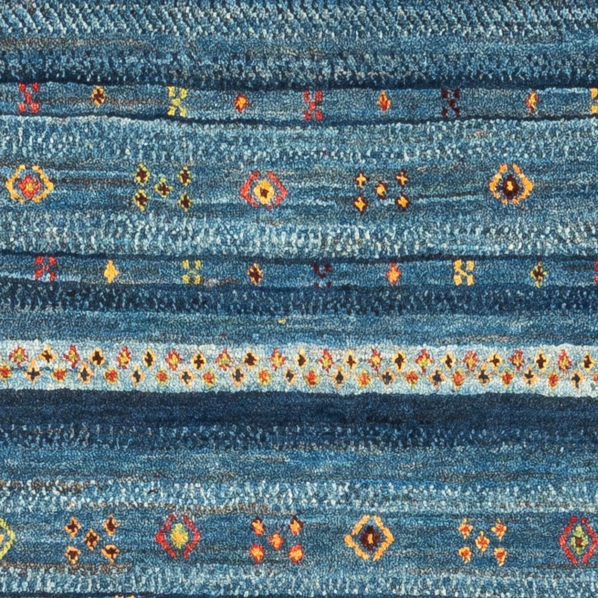 Gabbeh Rug - Loribaft Perser - Royal - 129 x 84 cm - multicolored