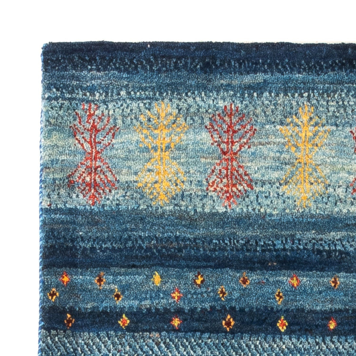 Gabbeh Rug - Loribaft Perser - Royal - 129 x 84 cm - multicolored