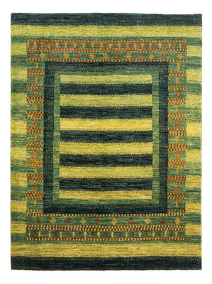 Gabbeh Rug - Loribaft Perser - Royal - 206 x 152 cm - green