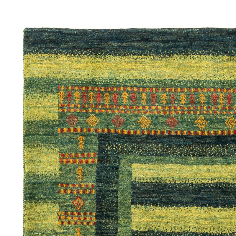 Gabbeh Rug - Loribaft Perser - Royal - 206 x 152 cm - green