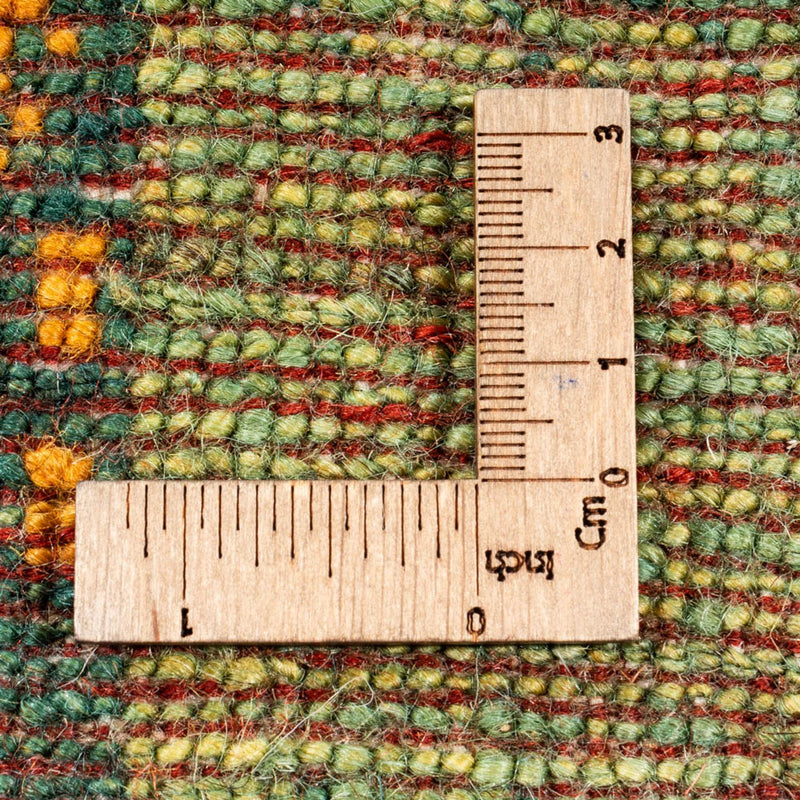 Gabbeh Rug - Loribaft Perser - Royal - 206 x 152 cm - green