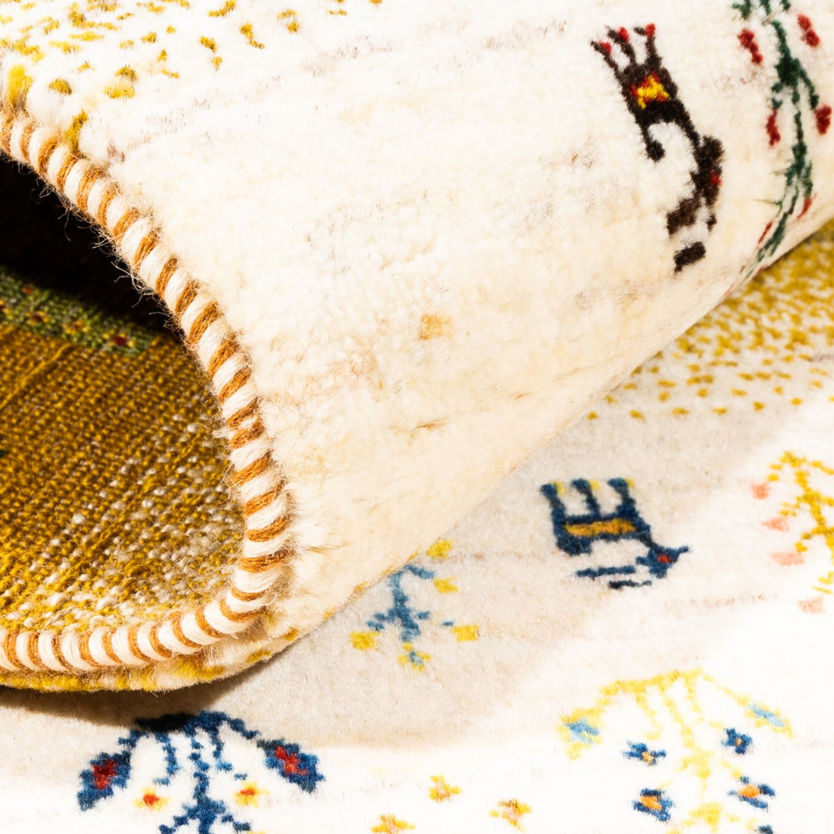 Gabbeh Rug - Loribaft Perser - 156 x 96 cm - multicolored