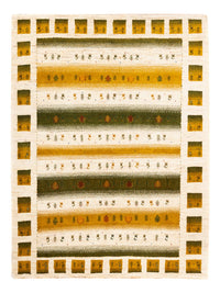 Gabbeh Rug - Loribaft Perser - 203 x 158 cm - natural