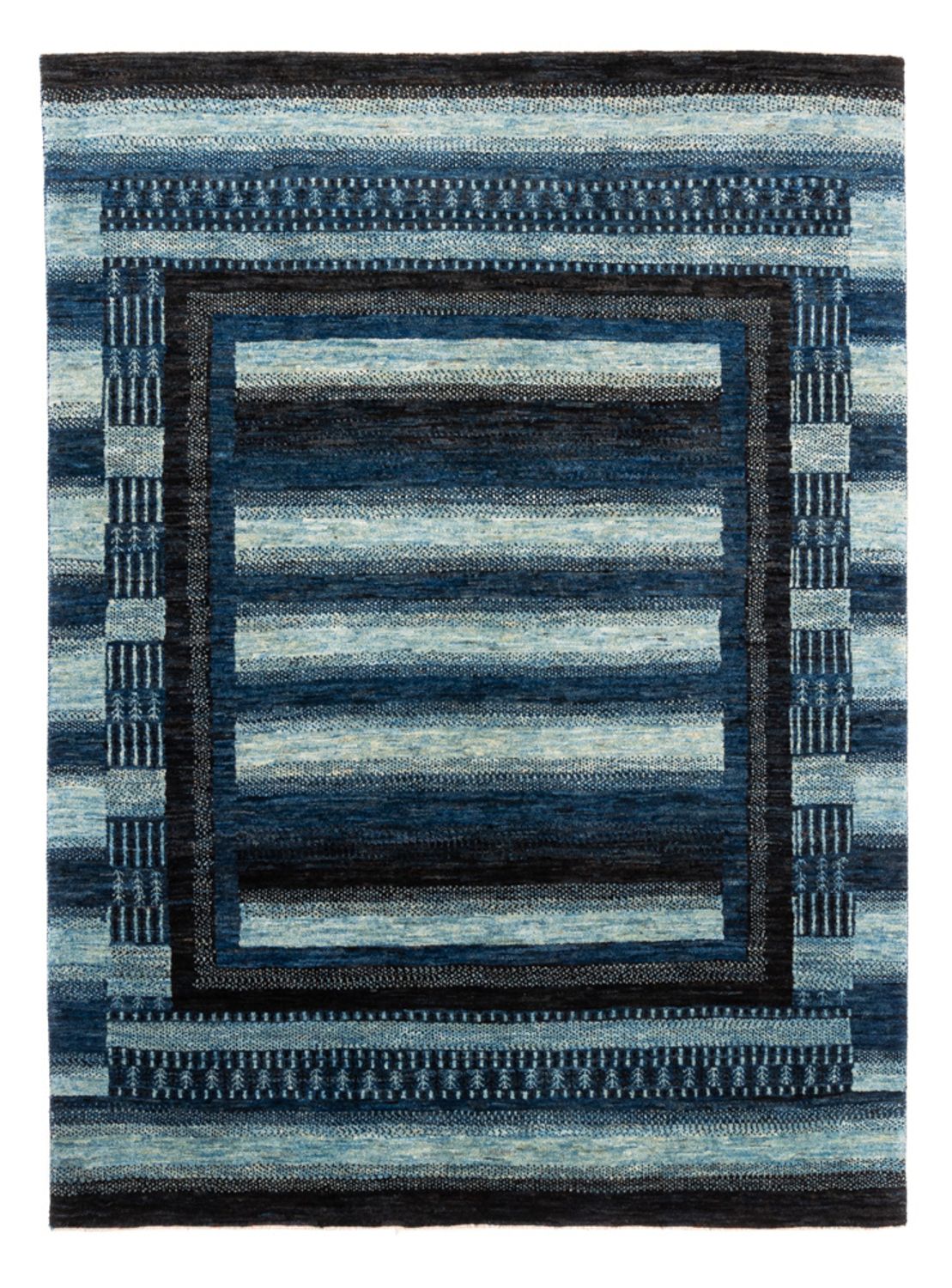 Gabbeh Rug - Loribaft Perser - Royal - 204 x 149 cm - blue