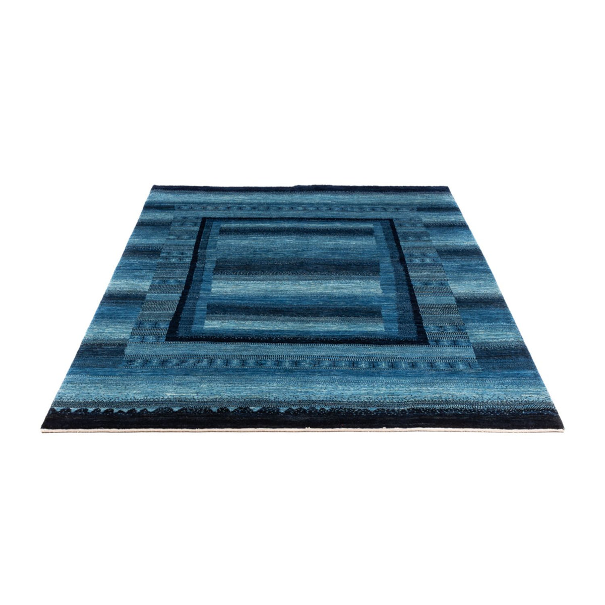 Gabbeh Rug - Loribaft Perser - Royal - 210 x 150 cm - blue