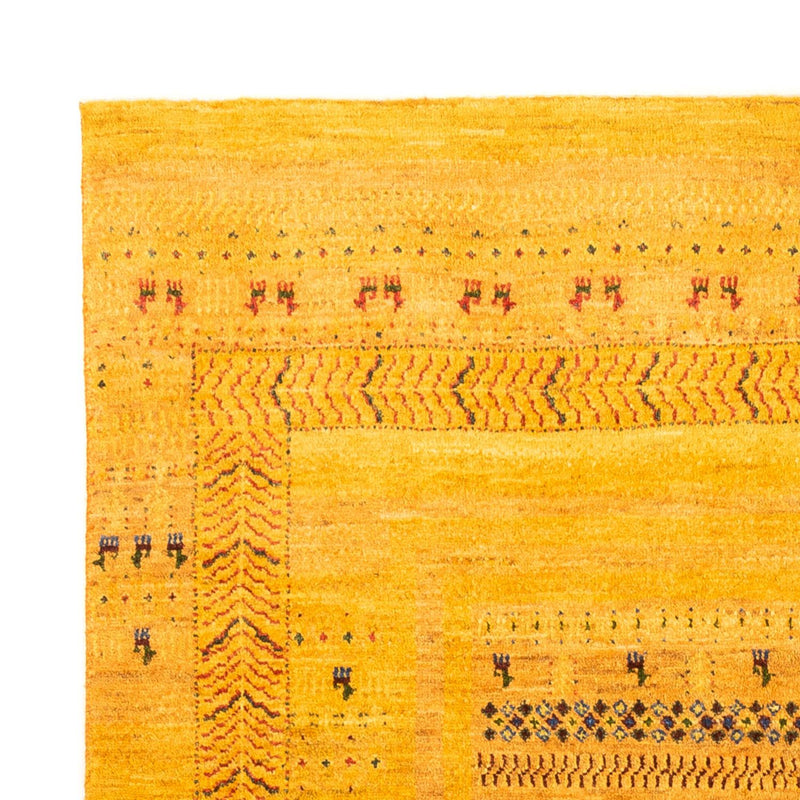 Gabbeh Rug - Loribaft Perser - Royal - 198 x 152 cm - gold
