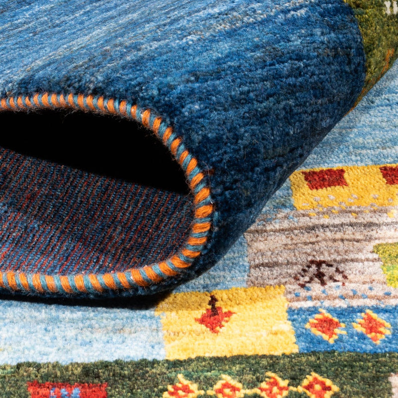 Gabbeh Rug - Loribaft Perser - Royal - 192 x 159 cm - blue