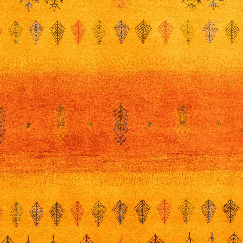 Gabbeh Rug - Loribaft Perser - 209 x 150 cm - gold