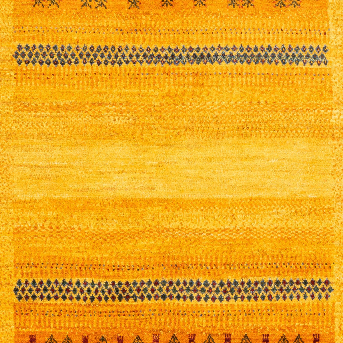 Gabbeh Rug - Loribaft Perser - Royal - 205 x 144 cm - gold