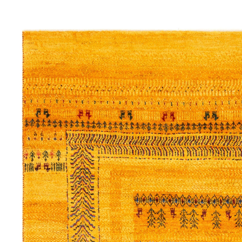 Gabbeh Rug - Loribaft Perser - Royal - 205 x 144 cm - gold