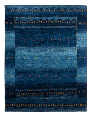 Gabbeh Rug - Loribaft Perser - 207 x 157 cm - blue
