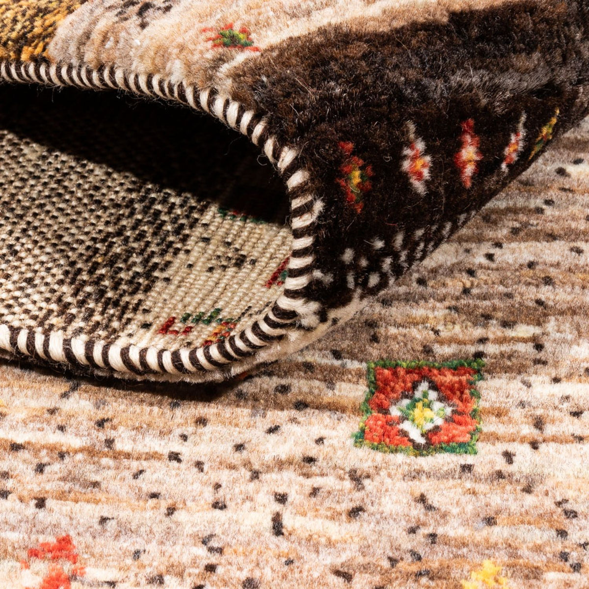 Gabbeh Rug - Loribaft Perser - Royal - 204 x 153 cm - multicolored