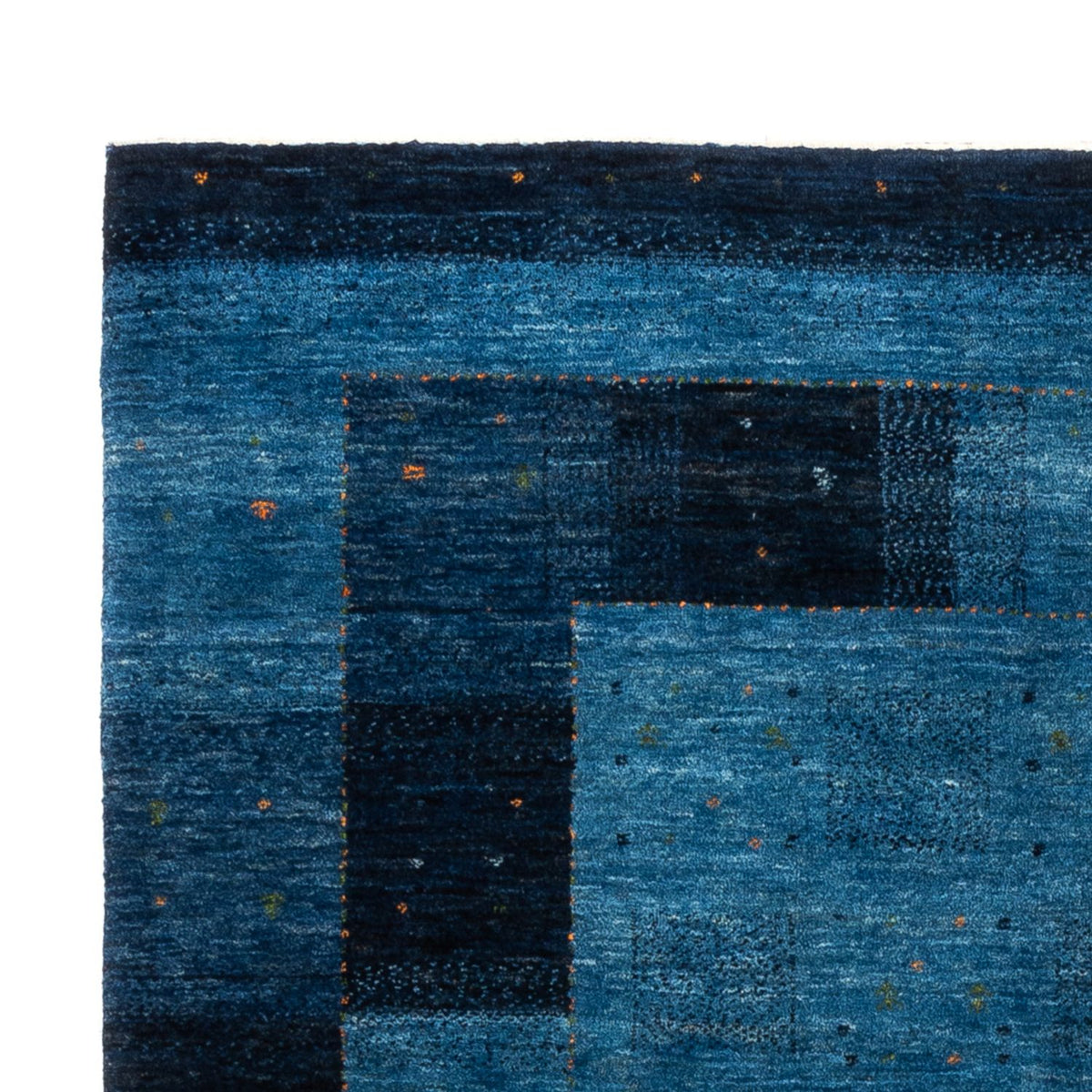 Gabbeh Rug - Loribaft Perser - 209 x 152 cm - blue