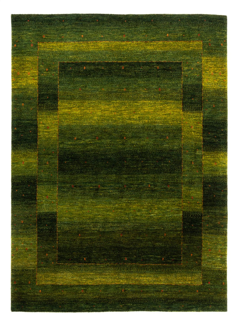 Gabbeh Rug - Loribaft Perser - 207 x 154 cm - green