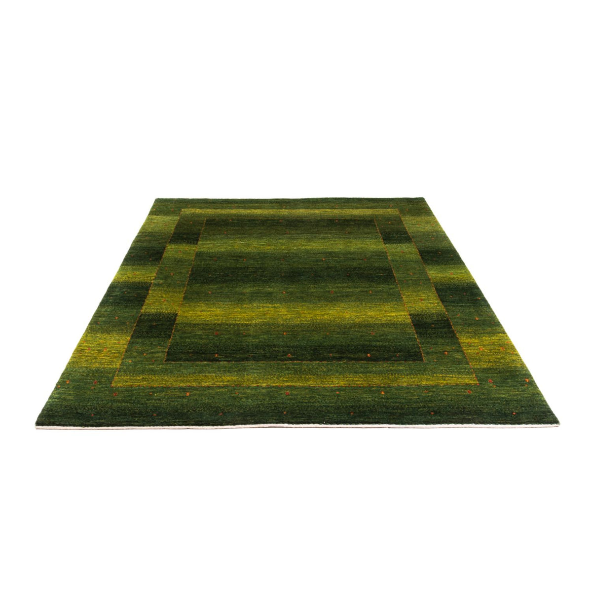 Gabbeh Rug - Loribaft Perser - 207 x 154 cm - green
