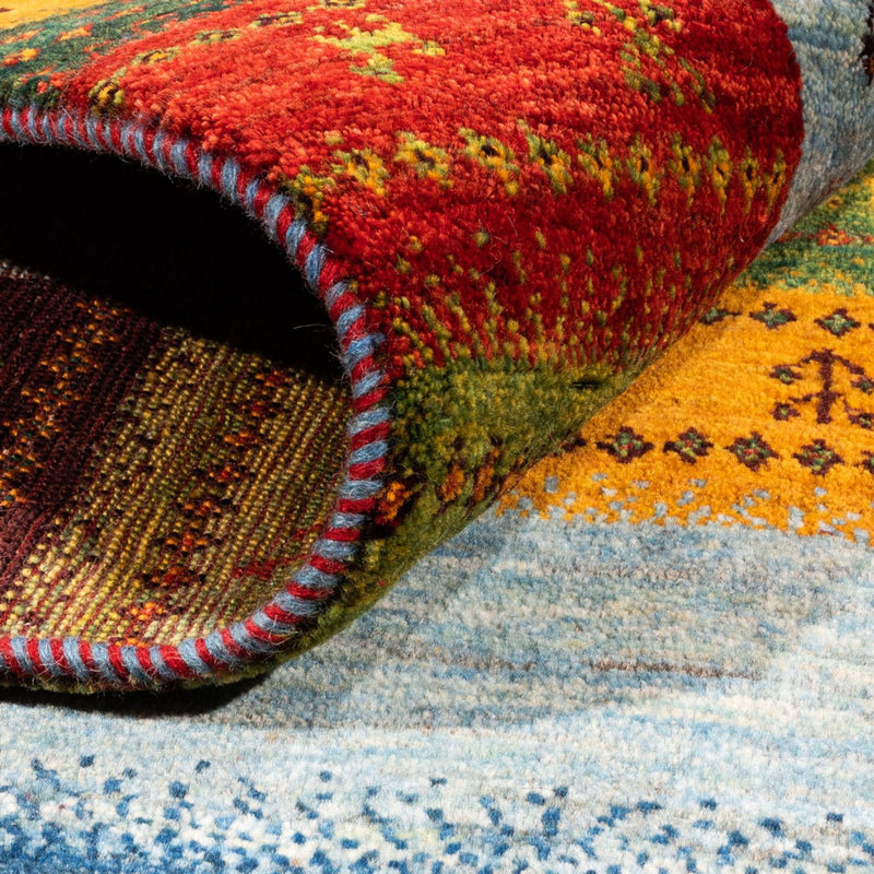 Gabbeh Rug - Loribaft Perser - Royal - 190 x 147 cm - blue