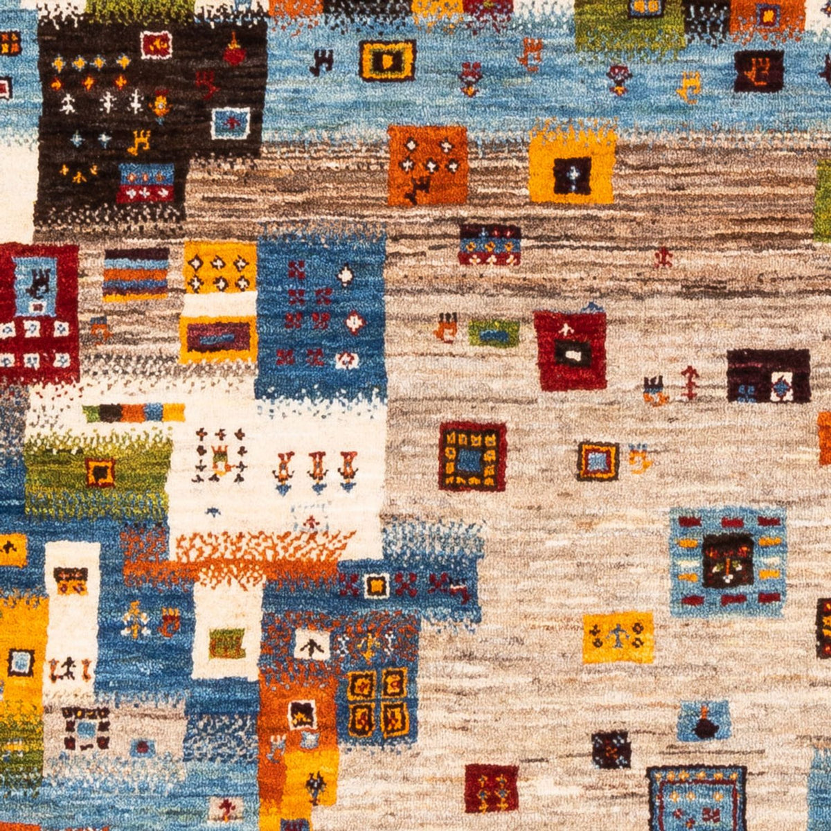 Gabbeh Rug - Loribaft Perser - Royal - 201 x 150 cm - blue