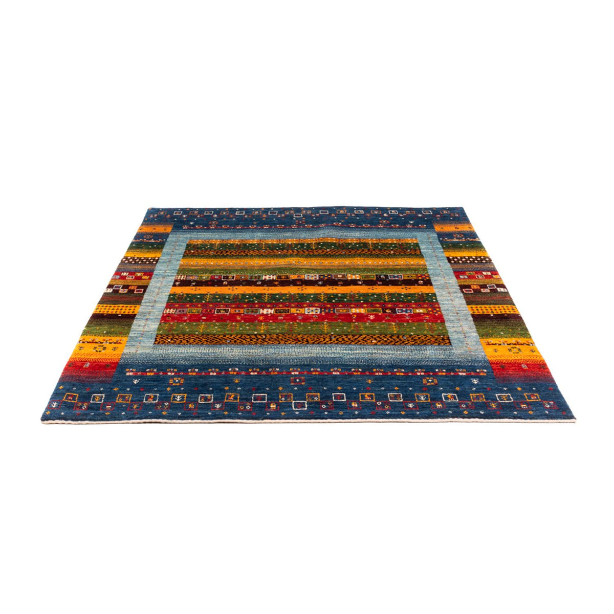 Gabbeh Rug - Loribaft Perser - Royal - 194 x 165 cm - multicolored