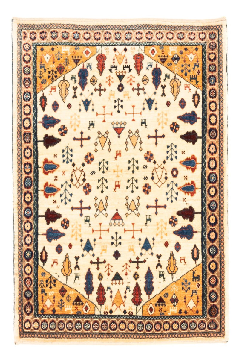 Gabbeh Rug - Perser - 132 x 92 cm - beige