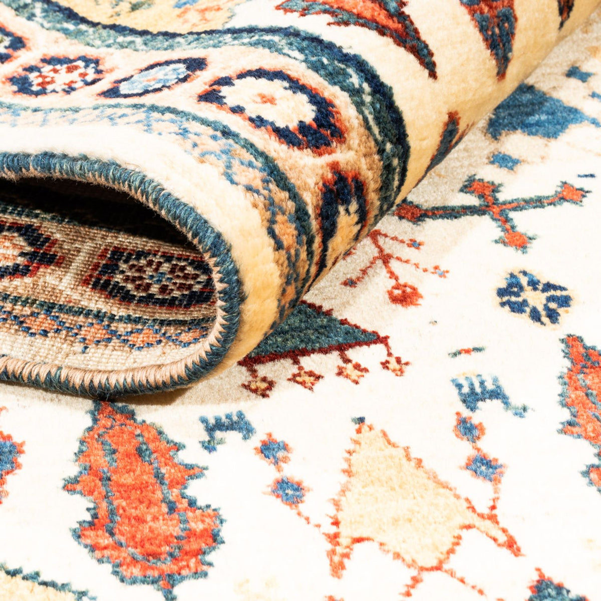 Gabbeh Rug - Perser - 132 x 92 cm - beige