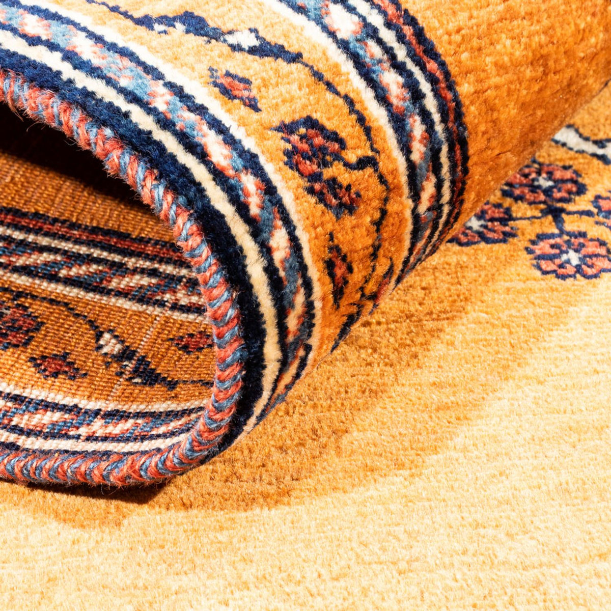 Gabbeh Rug - Perser - 148 x 105 cm - gold