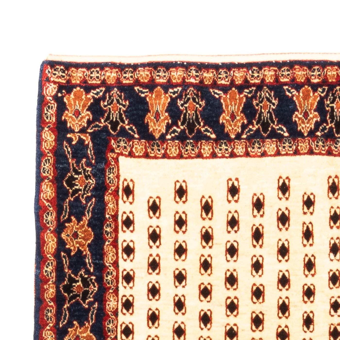 Gabbeh Persian Rug 214x137cm - Perserteppich Wollteppich