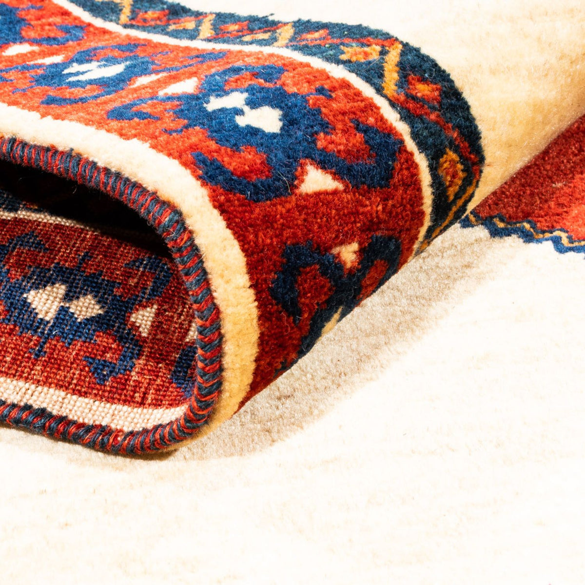 Gabbeh Rug - Perser - 210 x 140 cm - beige