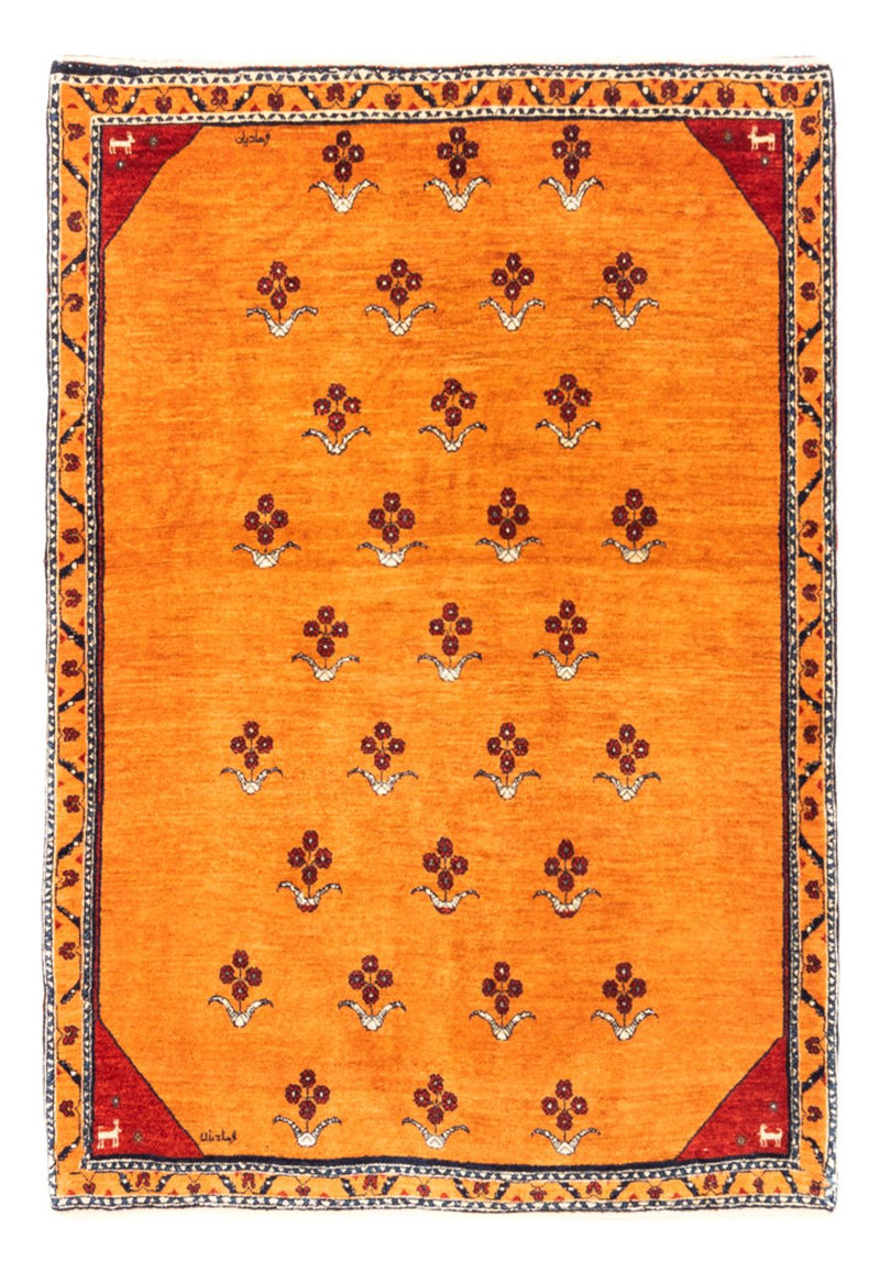 Gabbeh Rug - Perser - 170 x 128 cm - gold