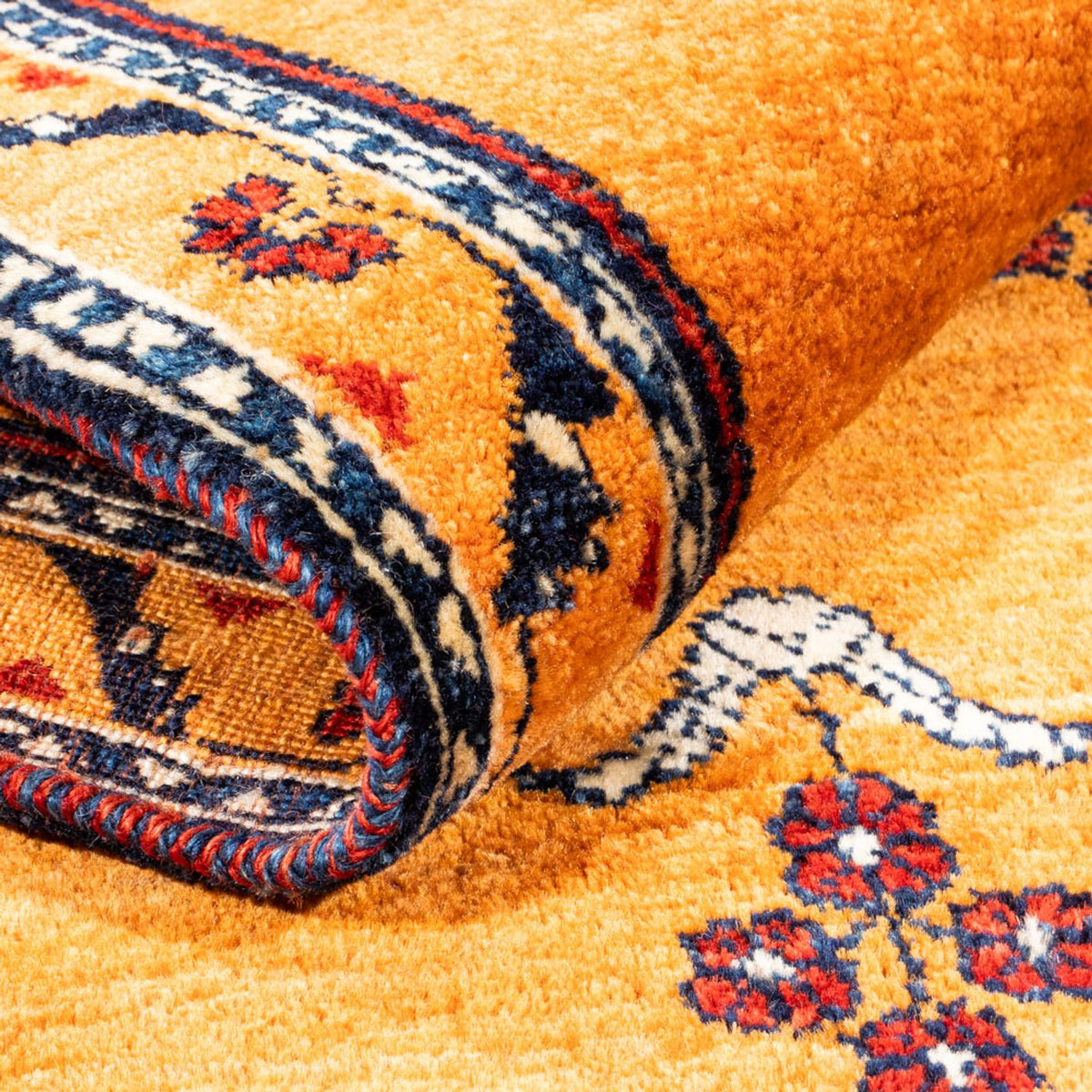 Gabbeh Rug - Perser - 170 x 128 cm - gold