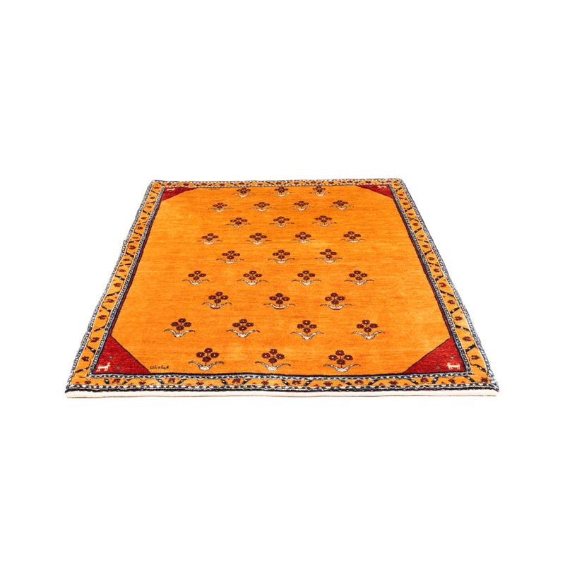 Gabbeh Rug - Perser - 170 x 128 cm - gold